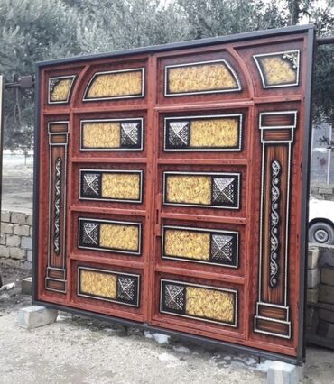 Həyət darvazaları: Salam qiymetler 650manatdan başlayır.Darvazalar rusiya i̇stehsalı olan — 19