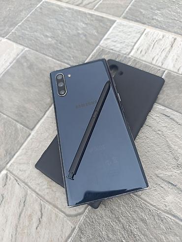 Мобильные телефоны: Samsung Note 10, 256 ГБ, цвет - Черный, Две SIM карты — 2