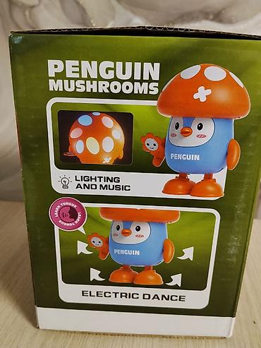 Игрушки: Музыкальная игрушка Penguin Mushrooms с подсветкой и танцующими — 3