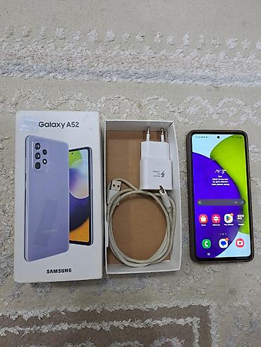 Samsung: Samsung Galaxy A52, 128 GB, rəng - Bənövşəyi, İki sim kartlı — 3
