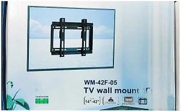 Aksesoari za TV i video: Fiksni nosač za TV – Gembird WM-42F-05 - Zidni nosač za ravne — 18