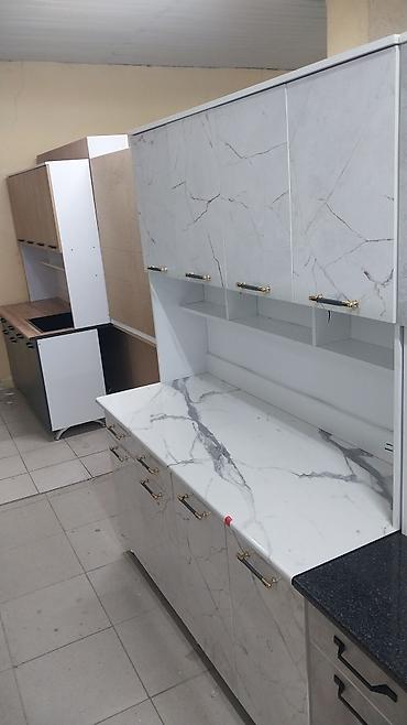 Кухонные гарнитуры: Кухонный гарнитур прямой, современный - Компоновка: нижний ряд тумб с — 9