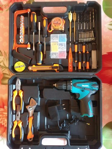 perforator usta: Drel dəsti Drel Nabor dəsti Makita Laqonda Perforator yeni