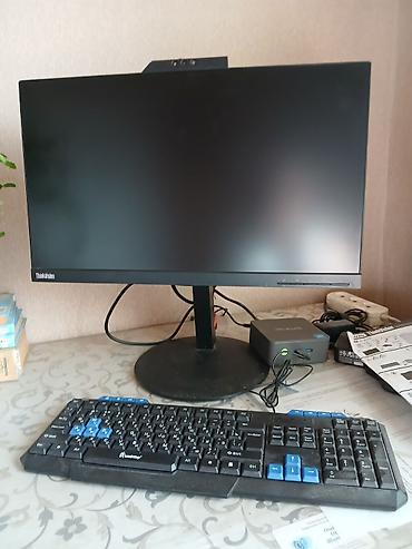 мнитор: Комплект для рабочего стола: мини‑ПК GMKtec + монитор Lenovo — 1