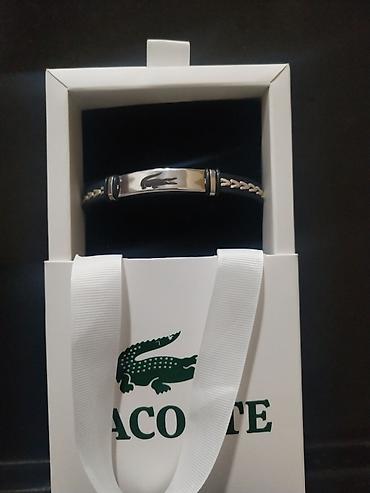Digər aksesuarlar: Lacoste brendinə məxsus tamamilə təzə və çox zərif görünüşlü qolbaq — 6