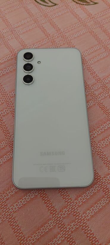 qizilin satisi 2018: Samsung Galaxy A54 5G, 128 ГБ, цвет - Белый, Отпечаток пальца