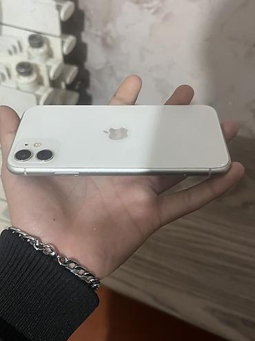 white: IPhone 11, 64 GB, White Titanium, Face ID, Barmaq izi, Simsiz şarj — 5