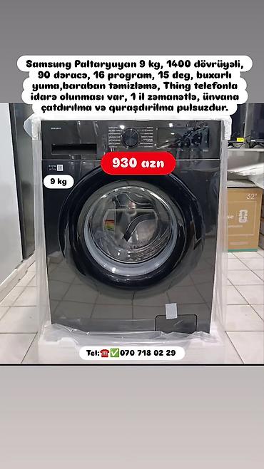 Стиральные машины: Anbardan satış Yoshiro, Gorenje və Toshiba önyükləməli paltaryuyan — 6