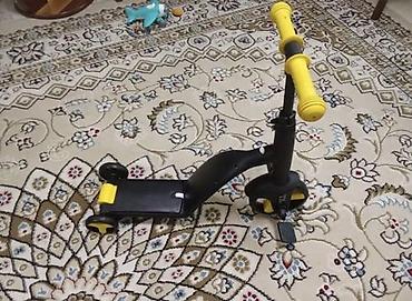 Детские самокаты: Детский самокат, Трёхколёсный, Б/у — 5