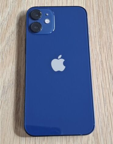 чехол redmi 12: IPhone 12 mini, Б/у, 128 ГБ, Синий, Защитное стекло, Чехол, 76 %