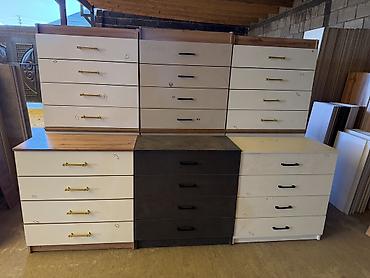 Комод для одежды, Новый, Без зеркала, ЛДСП, цвет - Белый, Самовывоз, Платная доставка