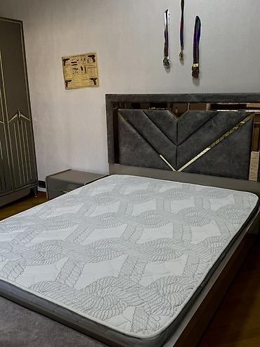 Çarpayılar: İşlənmiş, İkinəfərlik çarpayı, Matras ilə — 4