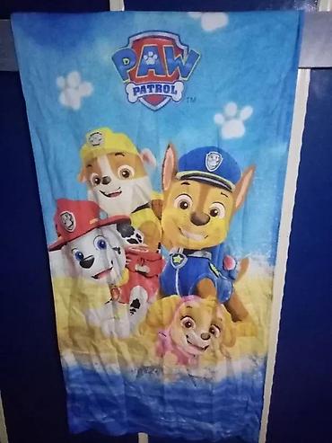 tea pec nova: PATROLNE SAPE PESKIR ZA PLAZU NOV PAW PATROL 100% PAMUK | Cene nisu — 1