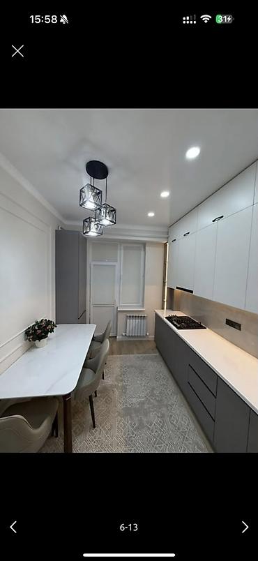 Продажа квартир: 2 комнаты, 66 м², Кок-Жар ж/м Элитка, 3 этаж, Евроремонт — 5