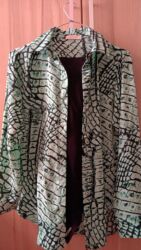 orus koynekler: Qadın köynəyi – naxışlı - Model: Uzunqol düyməli köynək - Dizayn