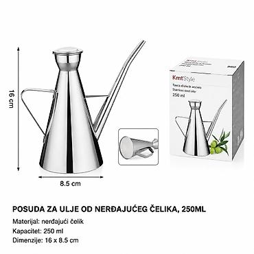 Kante: KMT Premium 5403668 – Kmt Style posuda za ulje od nerđajućeg čelika — 1