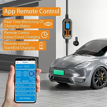 changan adapteri: Feyree 7kw GB/T avtomobil şarj cihazı 🔋 Avtomobilinizi təhlükəsiz və — 5