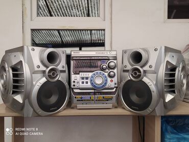 домашние компютер: Продаю недорого мощный SAMSUNG Twin Woofer музыкальный центр есть AUX