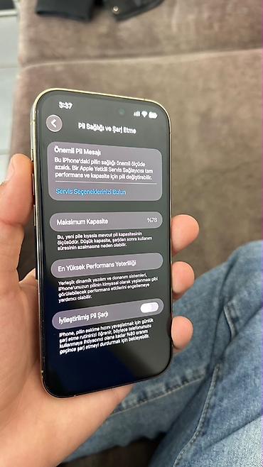 apple ipad mini 7: IPhone 14 Pro, Qızılı, Face ID — 4