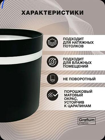 Светодиодная потолочная панель: Потолочный светильник SPOT Grafium Interior - Тип: накладной — 4