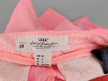 spodnie hello kitty cropp: H&M L.O.G.G., Spodnie materiałowe damskie, rozmiar S — 5
