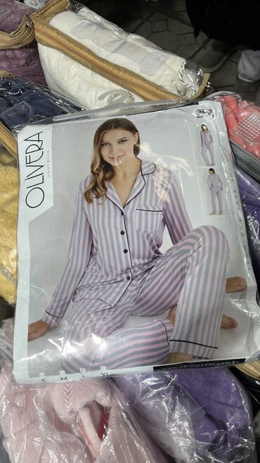 Пижамы: Пижама, Хлопок, Турция, Все размеры — 4