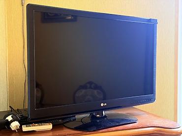32: LG televizor Təzədir, az istifadə olunub. - Ekran ölçüsü təxminən 32" — 1