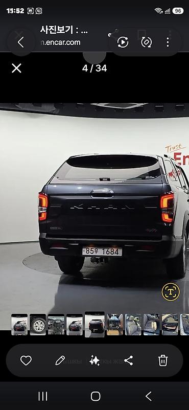 санг енг истана: Ssangyong Rexton Khan: 2021 г., 2.2 л, Автомат, Дизель, Пикап — 2