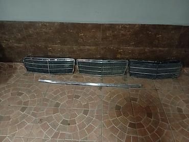 ablisovka: Mercedes-Benz üçün radiator barmaqlıqları və xrom ön moldinq - — 1