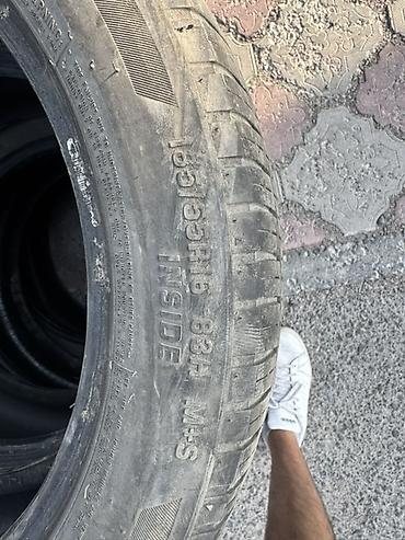 w210 55: Продаю комплект летних/всесезонных шин Firestone FR740. Размер: 185/55 — 1