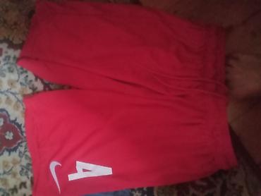 nike corab: Şort, Nike, L, rəng - Qırmızı — 2