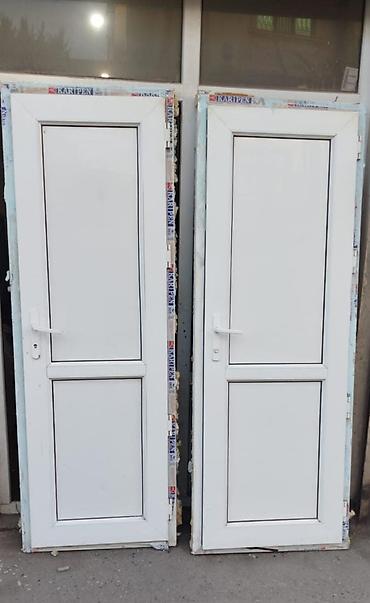 aluminium qapi pencere: İşlənmiş Plastik qapı Zamok ilə, Zəmanətli, Ödənişli quraşdırma, Ünvandan götürmə, Ödənişli çatdırılma — 1