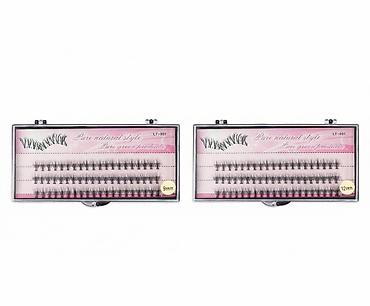 с натуральной: Пучковые ресницы Pure Natural Style - специальное lash- решение — 6