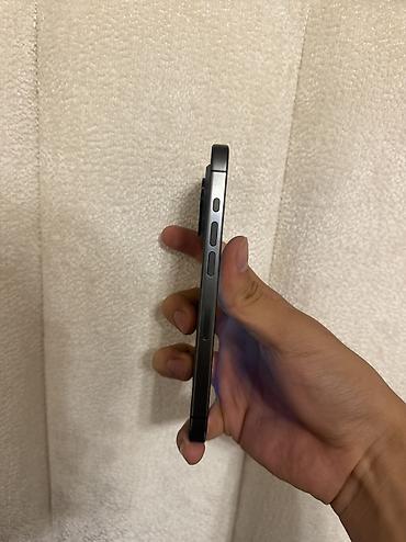 Уюлдук телефондор жана аксессуарлар: IPhone 15 Pro, Колдонулган, 256 ГБ, Black Titanium, 100 % — 3