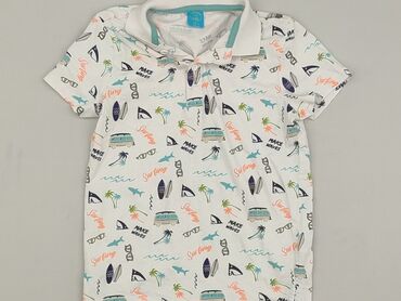 koszulki biegowe z nadrukiem: T-shirt, Little kids, 8 years, 122-128 cm, condition - Very good