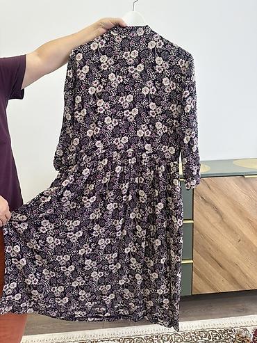 Повседневные платья: Платья женские, макси. 1) Коричневое в горошек MIRA MIA - Длина — 48