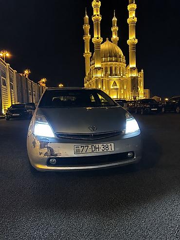 prius 30 tuning: Toyota Prius (2-ci nəsil) hibrid hetçbek - Gümüşü gövdə rəngi, qara — 8