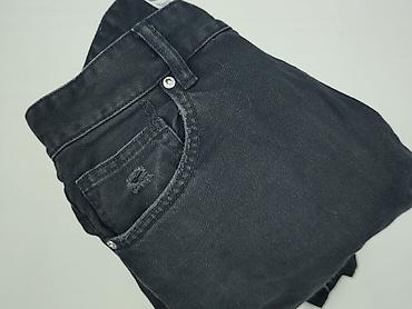 black jeans short: Bershka, Jeansy damskie, rozmiar L — 6