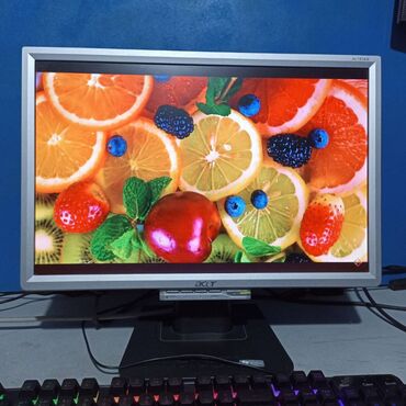 мониторы 75х75 мм: Монитор, Acer, Б/у, 18" - 19"