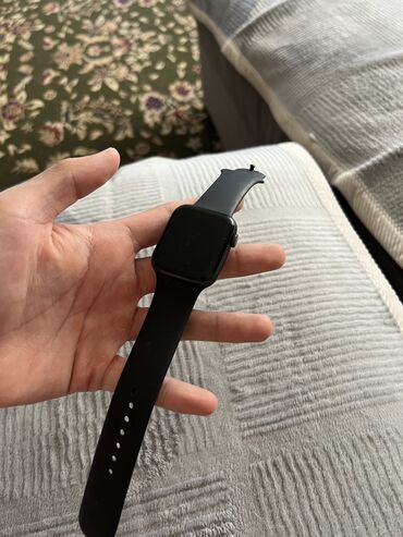 Apple Watch: Apple Watch 6 series 44mm black. акб 98%, без царапин, состояние