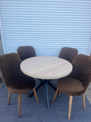 Setovi stolova i stolica: 🌟🌟akcijska cena 🌟🌟 cena okruglog seta 270€ u set spadaju 4 stolice i na lalafo.rs — 9 Setovi stolova i stolica: 🌟🌟akcijska cena 🌟🌟 cena okruglog seta 270€ u set spadaju 4 stolice i — 9