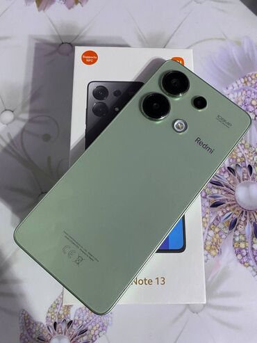 хиоми ми 9: Xiaomi, Redmi Note 13, Новый, 128 ГБ, цвет - Зеленый, 2 SIM