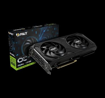 Жёсткие диски (HDD): Видеокарта Palit GeForce RTX 4070 Super, 12 ГБ, Б/у