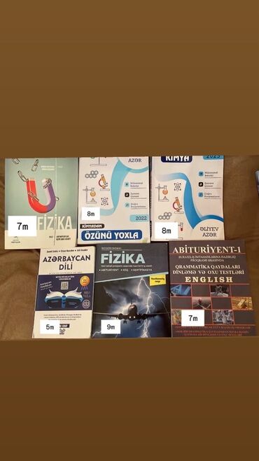 fizika 9 cu sinif derslik pdf yukle: Fizika, kimya, Azərbaycan dili və ingilis dili fənləri üzrə