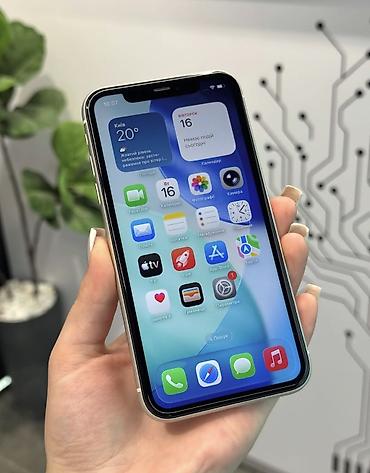 xacmaz iphone: IPhone 11, 128 GB, Ağ, Zəmanət, Simsiz şarj, Face ID — 2