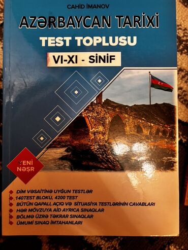 cahid imanov tarix test toplusu pdf 2023: Cahid İmanov tərəfindən hazırlanmış "Azərbaycan Tarixi Test Toplusu"