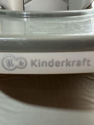 kinder joy: Kinderkraft uşaq yemək stulu – boz rəng. Uşaq masası heç — 3