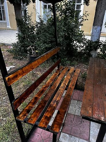 masa ve stullar: Cayci ucun hazir besetkalar Demirler 500 razilasma taxtalar 150 — 4