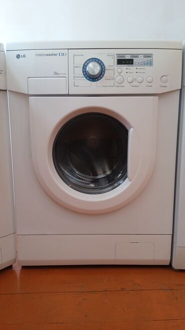 корейская стиральная машина: Кир жуучу машина LG, Автомат, 5 кг чейин, Толук өлчөм