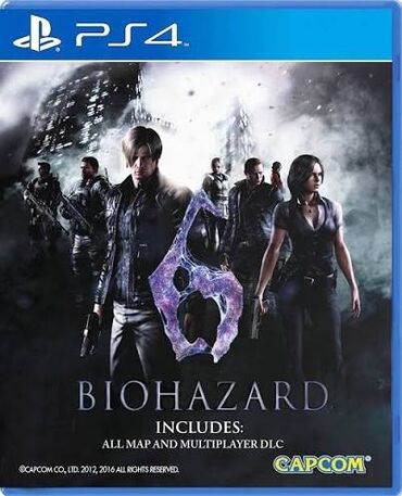 PS3 (Sony PlayStation 3): Ps4 resident evil 6